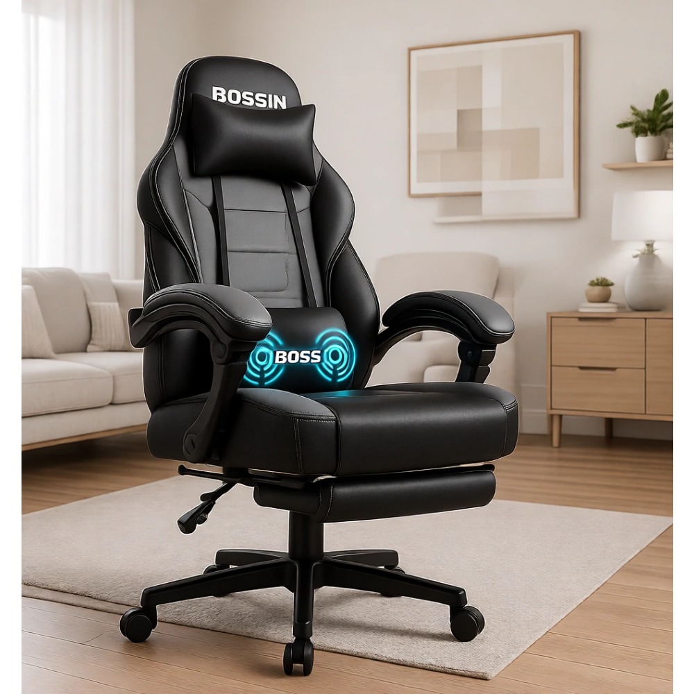 Massage - Chaise de jeu ergonomique robuste avec