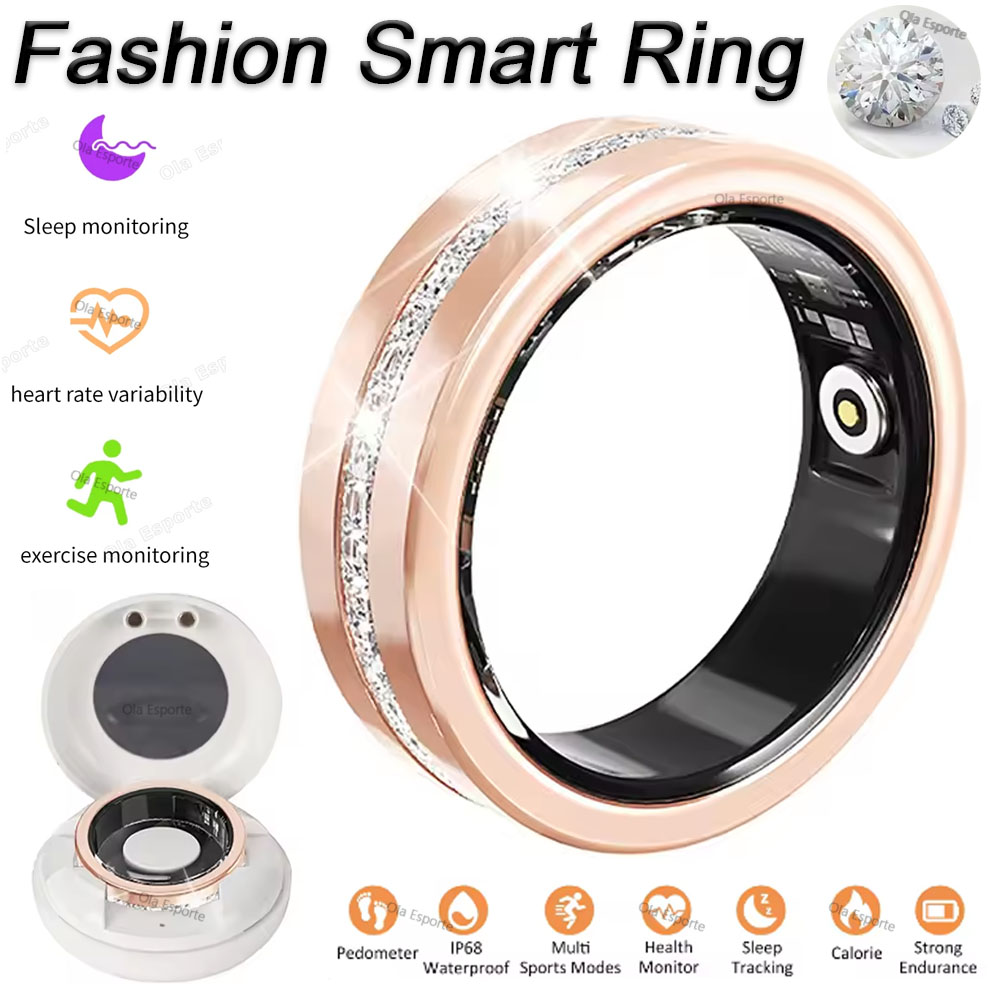 Health Monitors - 2025 nouvelle bague intelligente dame fréquence