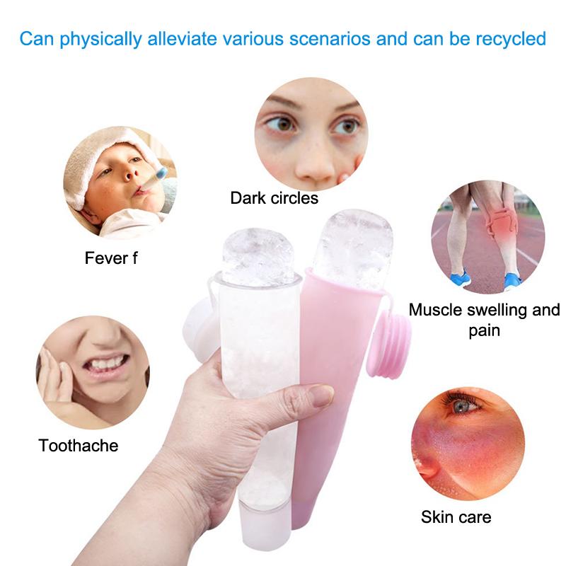 Face Ice Roller Puffiness - Rouleau de glace en silicone en