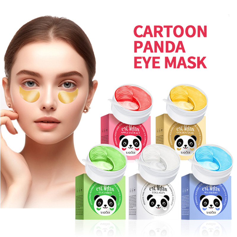 Collagen Under Eye Patches - 60 pièces SADOER cristal collagène masque