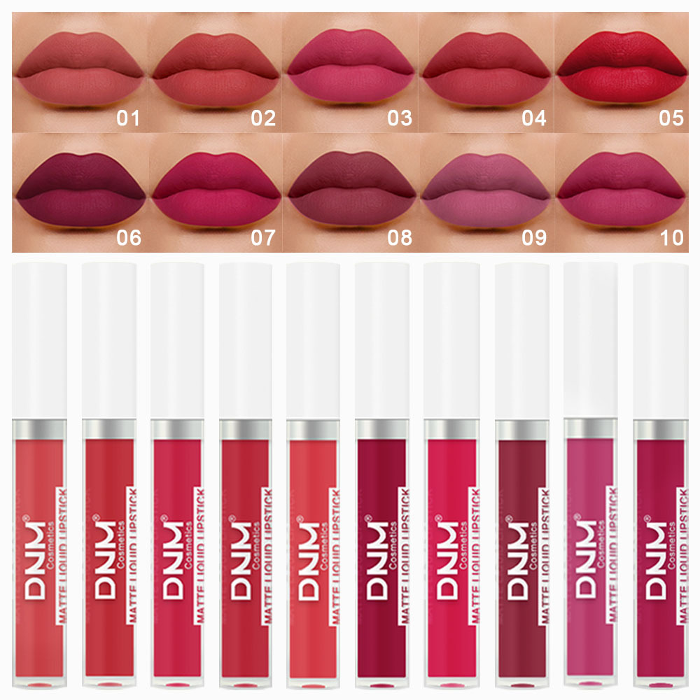 Matte Velvet Lip Tint Long Lasting - DNM – brillant à lèvres mat