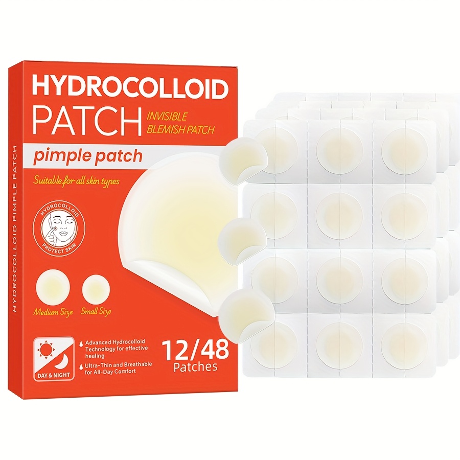 Hydrocolloid Pimple Patch - Les patchs hydrocolloïdes pour l'acné, 48