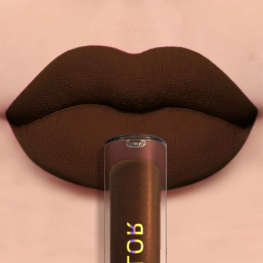Matte Velvet Lip Tint Long Lasting - Rouge à lèvres liquide mat, couleur