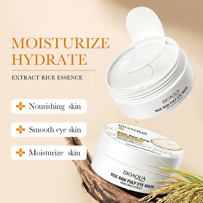 60 masques pour les yeux au ri - Collagen Under Eye Patches avis et prix