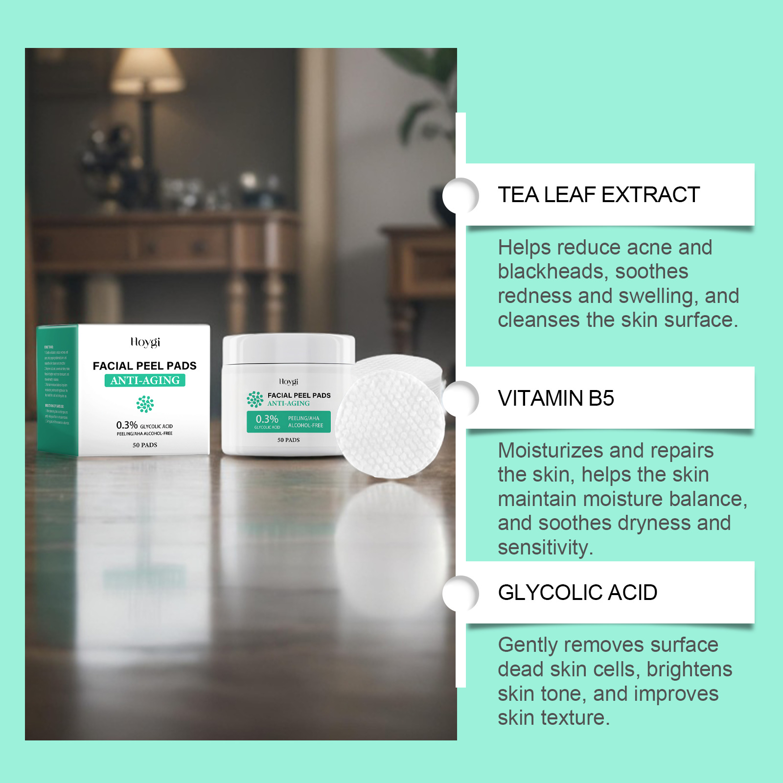 Tampons de coton à l'acide gly - Salicylic Acid Blackhead Remover avis et prix