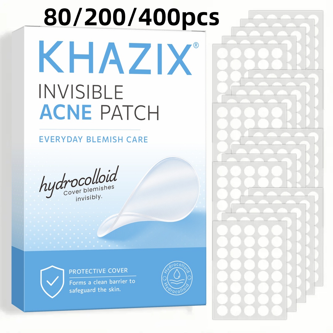 KHAZIX 80/200/400PCS Patchs Hy - Hydrocolloid Pimple Patch avis et prix