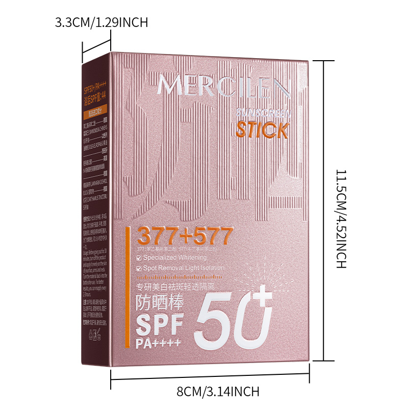 Mercilen Stick solaire isolant - Spf 50 Waterproof Sunscreen avis et prix