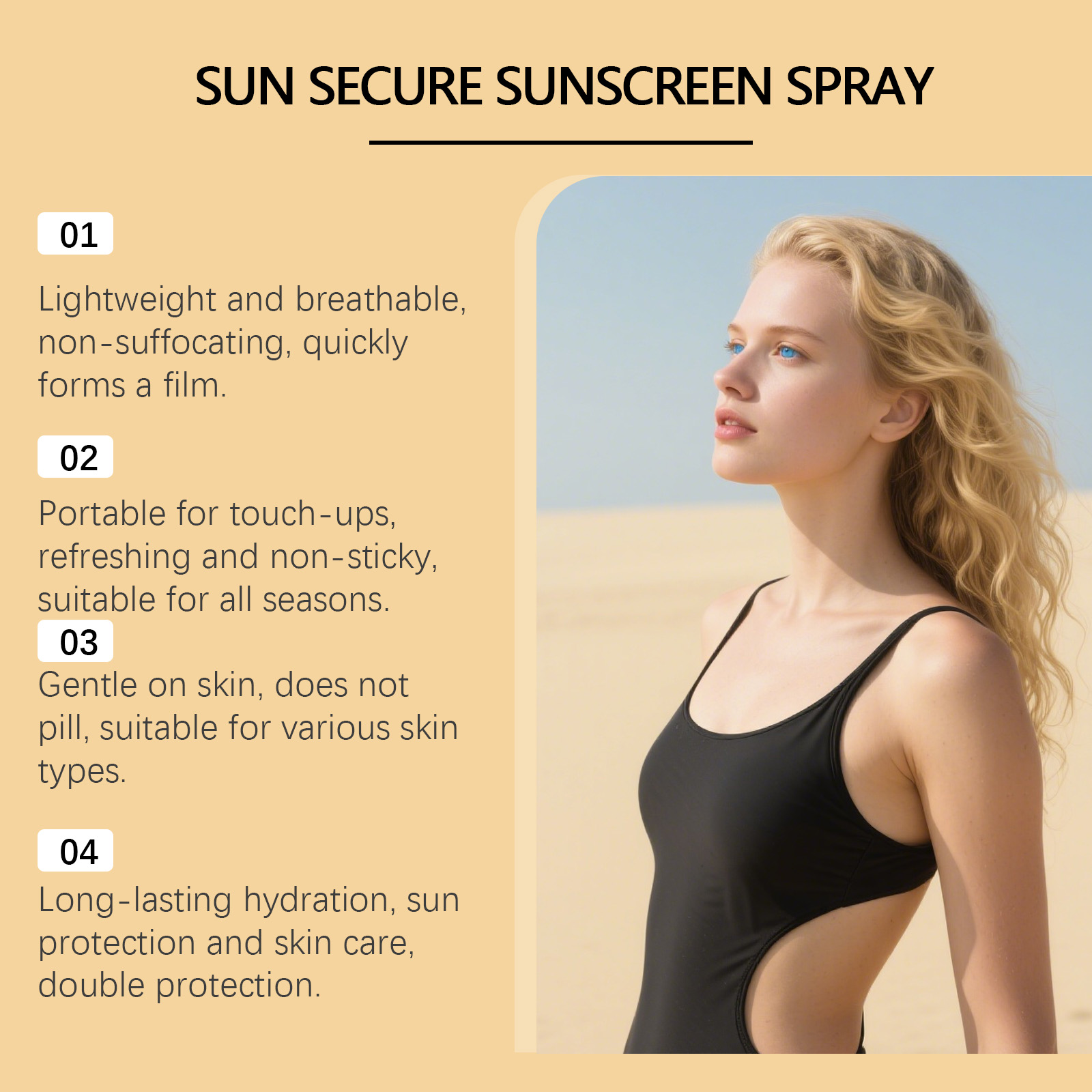 Spray solaire hydratant invisi - Spf 50 Waterproof Sunscreen avis et prix