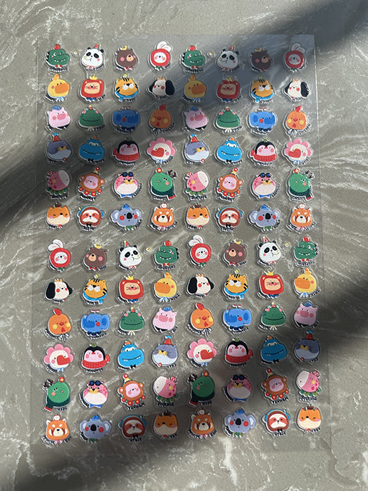 Mini autocollants en PVC à mot - Nail Art avis et prix