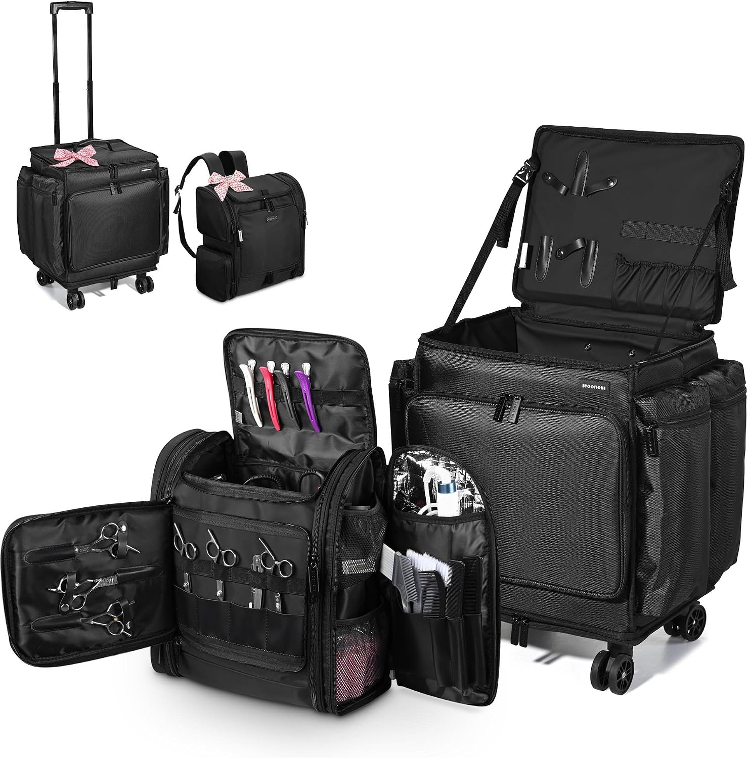 Sac à dos de voyage à roulette - Makeup avis et prix