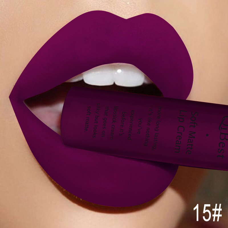 QIBEST Sexy velours mat brilla - Matte Velvet Lip Tint Long Lasting avis et prix