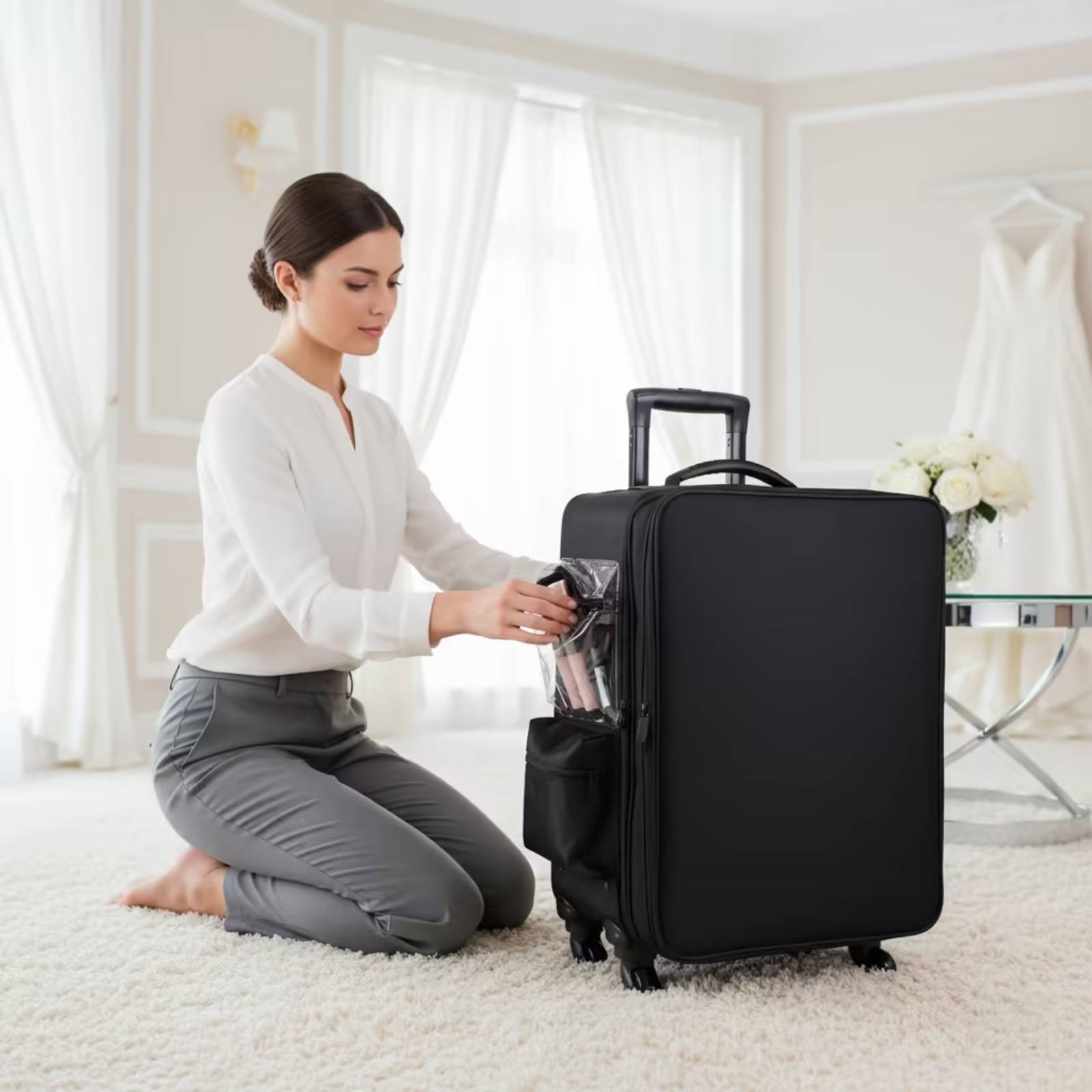 Valise de maquillage à roulett - Makeup avis et prix