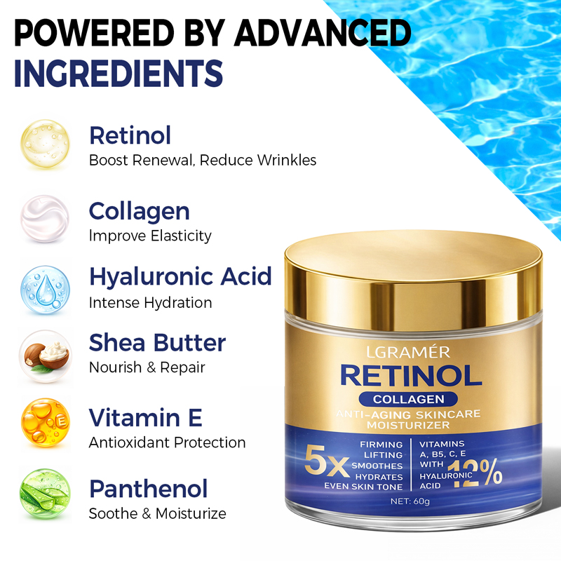 Crème pour le visage au rétino - Retinol Anti Wrinkle Cream avis et prix