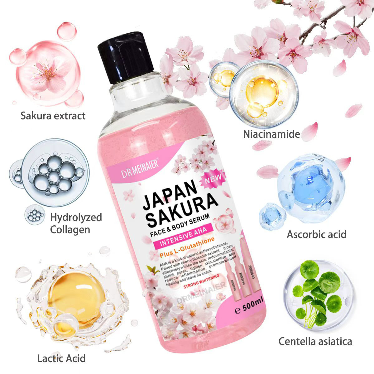 Sérum japonais Sakura pour le  - Niacinamide Pore Shrinking Essence avis et prix
