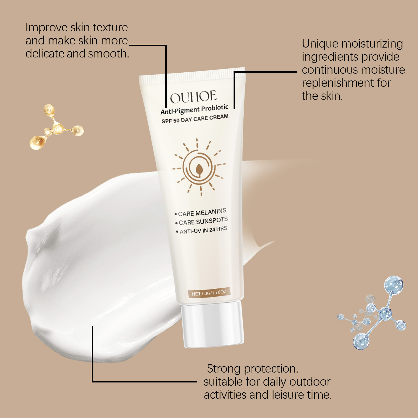 SPF50 Crème Solaire Défense Ul - Spf 50 Waterproof Sunscreen avis et prix