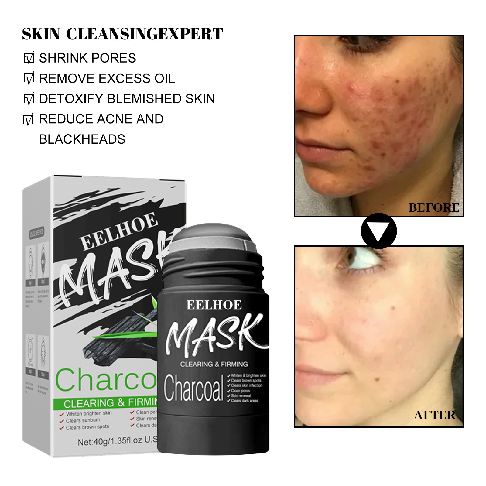 Masque facial en argile en sti - Green Tea Cleansing Clay Mask avis et prix
