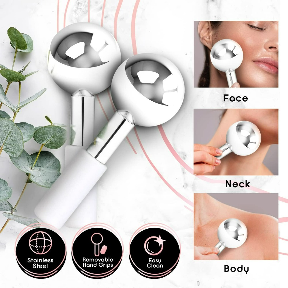 Masseur facial cryogénique, gl - Face Ice Roller Puffiness avis et prix