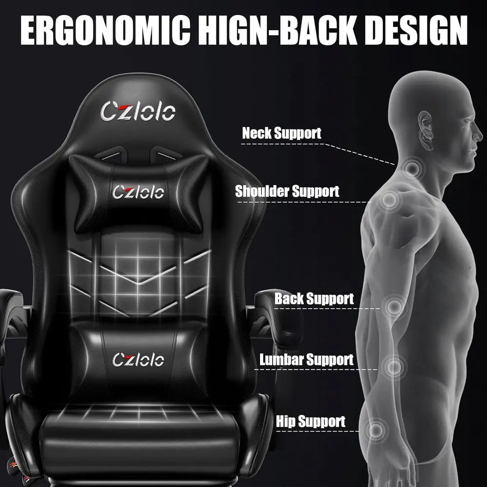 Chaise de jeu ergonomique avec - Massage avis et prix