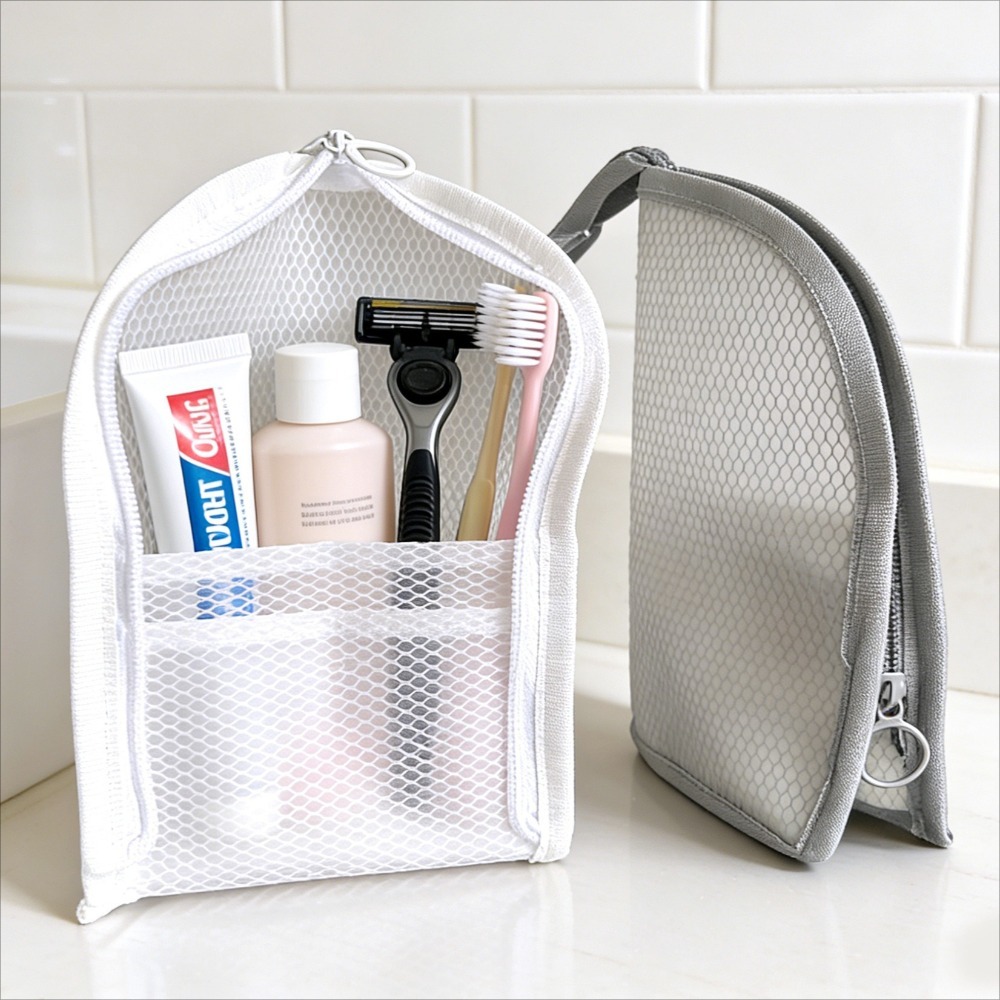 Trousse de toilette en maille  - Makeup avis et prix