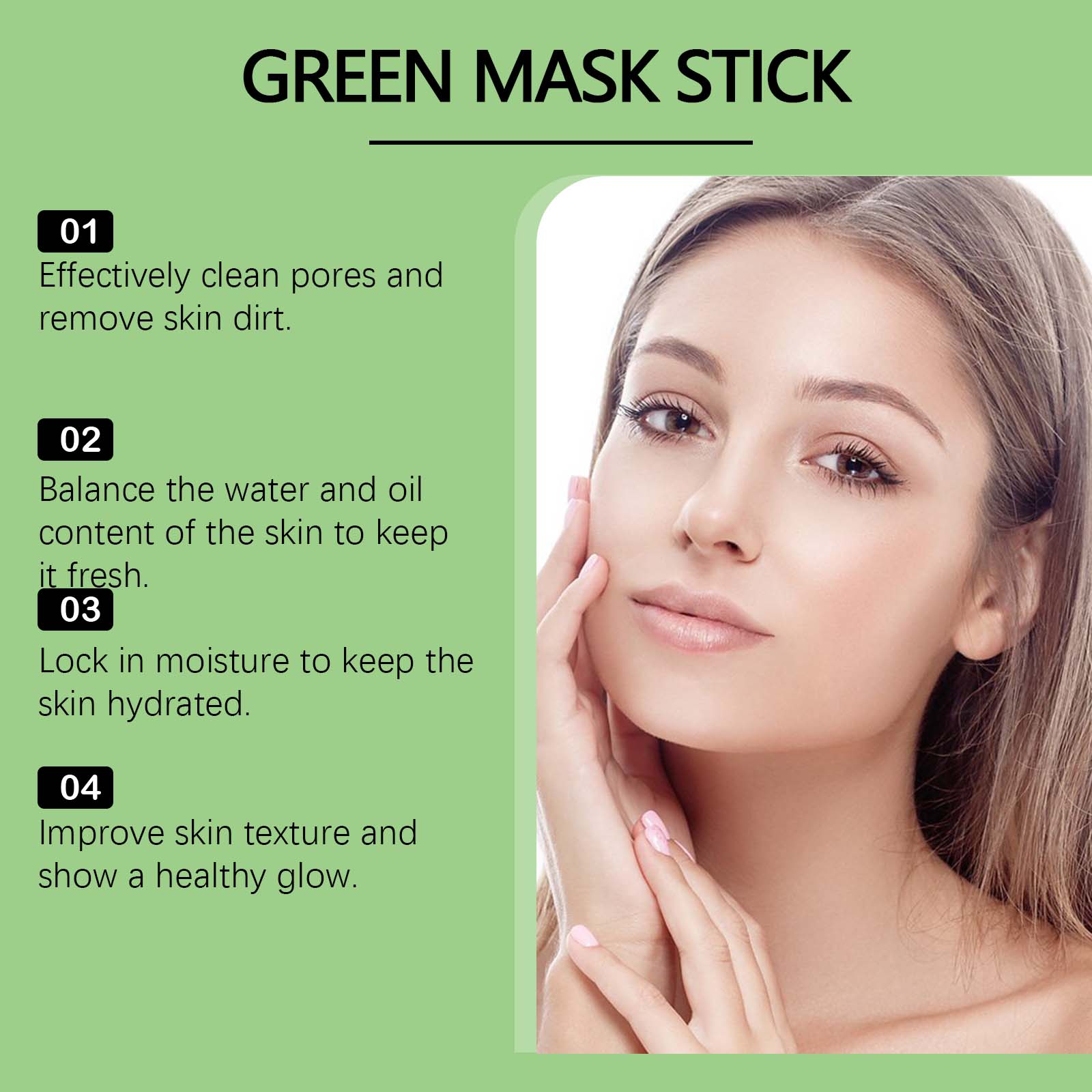 Bâtonnet d'argile au thé vert  - Green Tea Cleansing Clay Mask avis et prix