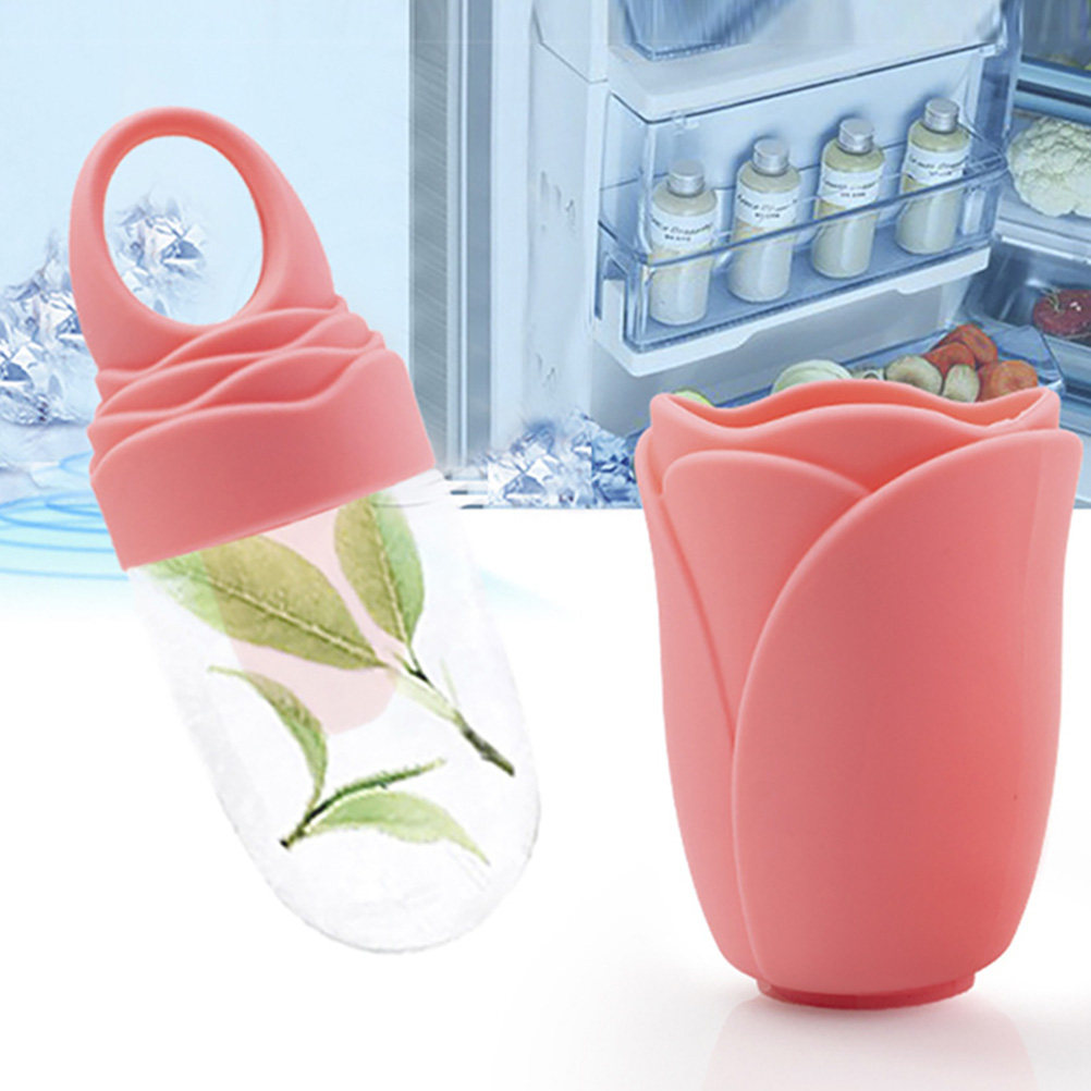 Moule facial en silicone 46 ml - Face Ice Roller Puffiness avis et prix