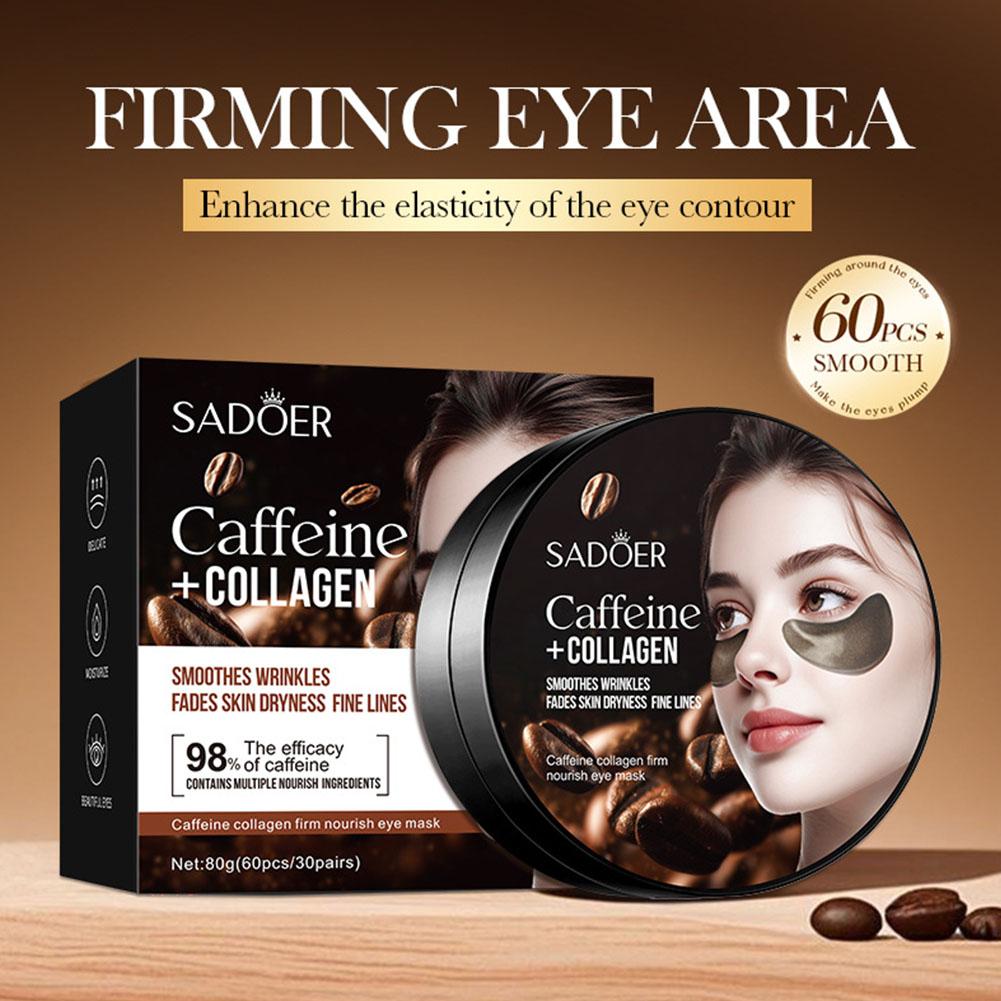 Masque pour les yeux à la café - Collagen Under Eye Patches avis et prix
