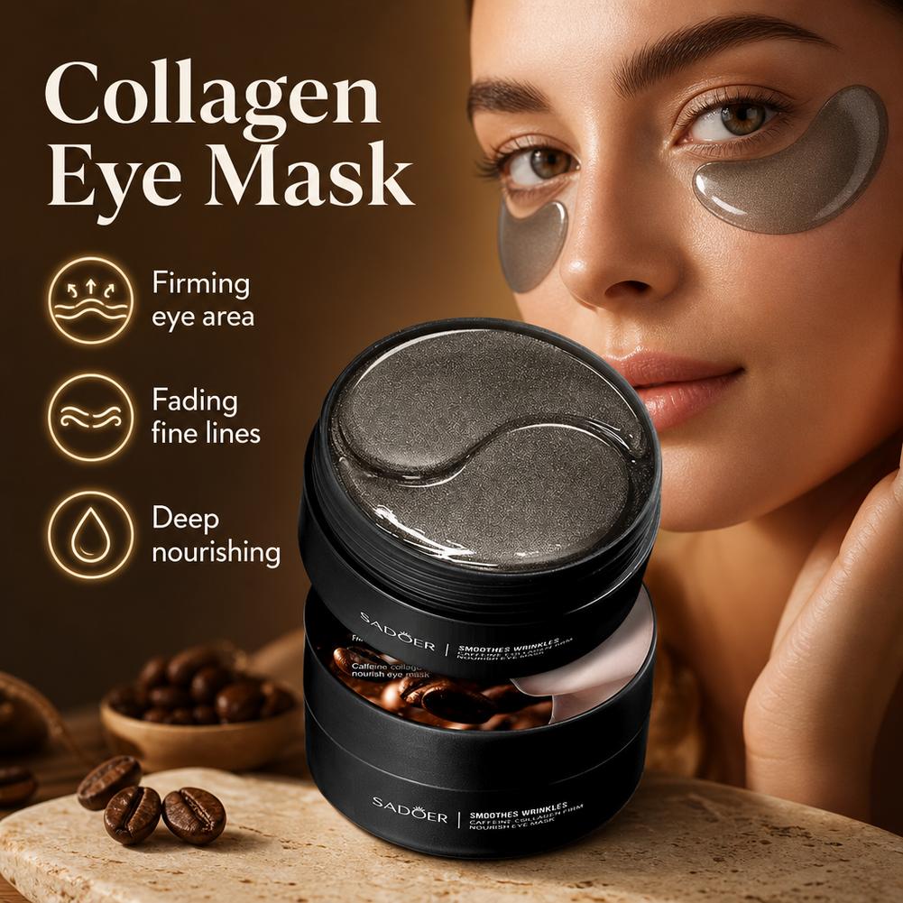 Masque pour les yeux à la café - Collagen Under Eye Patches avis et prix